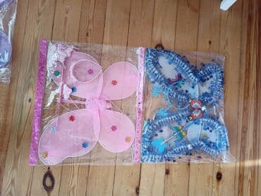 bodik yeni: Usaqlar ücün kepenek qanadlari Komplekte daxildir: Qanadlar tac ve — 2