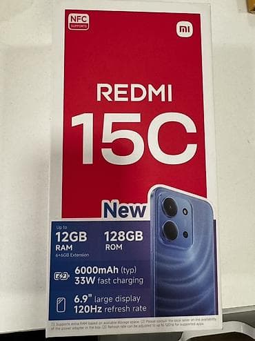 islenmis telfon: Redmi 14C, 128 GB, rəng - Qara — 4