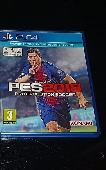PS4 oyunu: PES 2018 – Pro Evolution Soccer (Premium Edition) -Heç bir