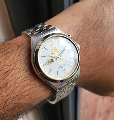 ориент часы: Б/у, Наручные часы, Orient, цвет - Серебристый — 3