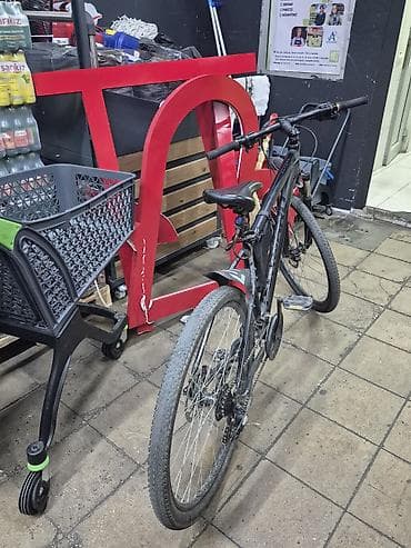 oyun disk: Şəhər/trek tipli velosiped – 28” təkərlər, ön amortizatorlu — 4