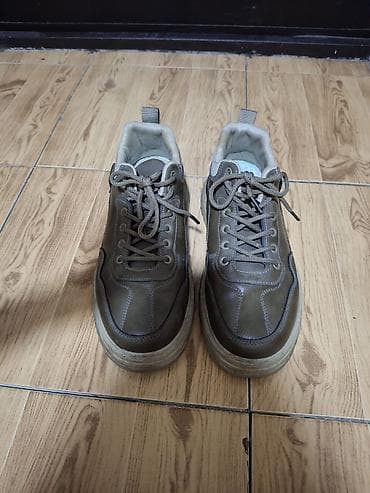 Botinkalar: Kişi idman ayaqqabısı – zeytun-yaşıl rəng - Model: gündəlik “sneaker” — 4