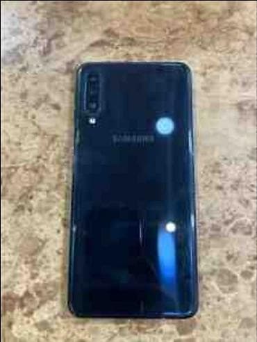 Samsung Galaxy A7 2018, 64 GB, rəng - Qara, Barmaq izi