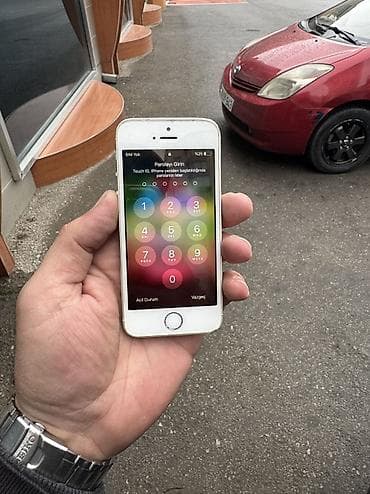 IPhone 5s, 32 GB, Ağ, Barmaq izi
