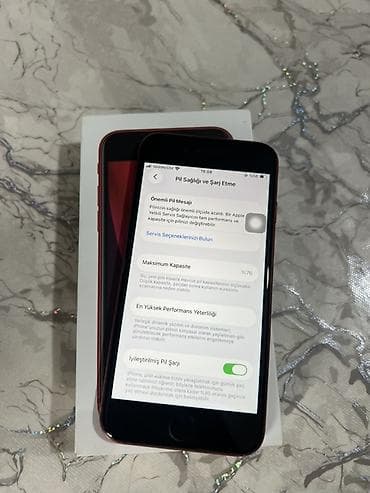 iphone x pro: IPhone SE 2020, Qırmızı, Barmaq izi — 3