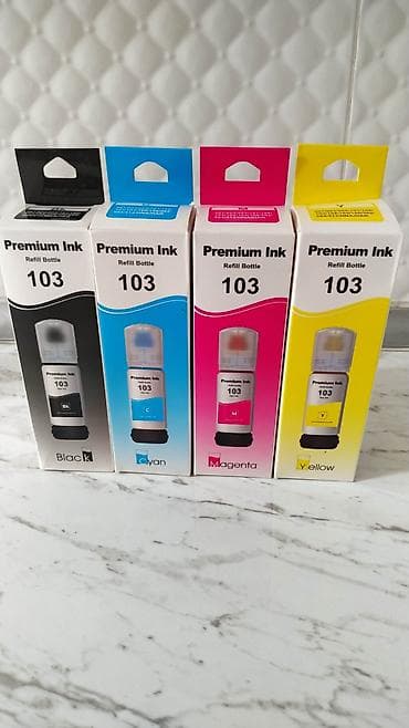 canon e414 printer: Epson 103 kartric. Təzədir. Premium Ink 103. - Rənglər: Black (Bk) — 1