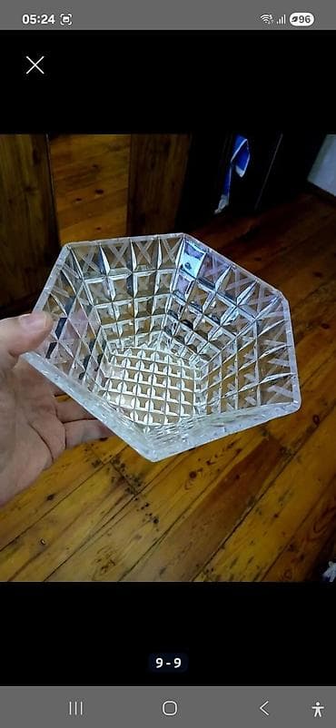 perde ikinci el: Хамысы,бирликде. СССР.1962г. Москва.Б.У.М. Хрустальные,Новые — 3