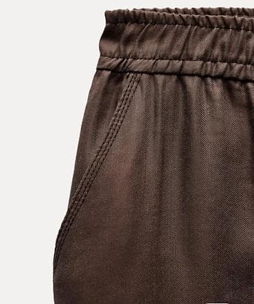 zara şalvar: Şalvar, Zara, S, rəng - Qəhvəyi — 5