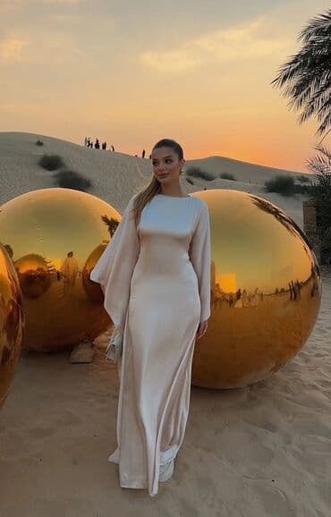 elif hicab instagram: Вечернее платье Хабиби от luspoyt Один размер, регулируется завязкой — 1