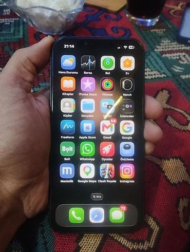 IPhone 13, 128 GB, Midnight, Barmaq izi, Face ID — 1