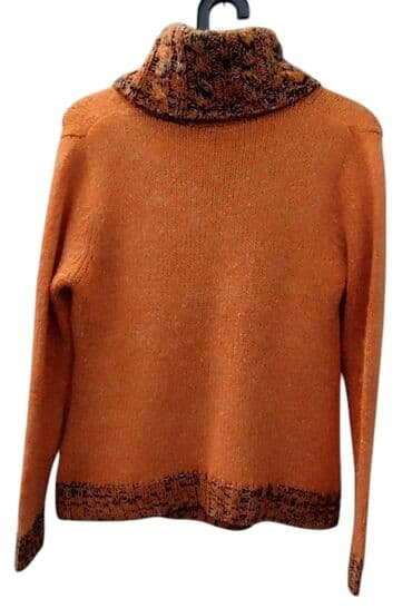 boğazlı qadın sviterləri: Оранжевый свитер, в реальности ярче, чем на фото, не носился — 2