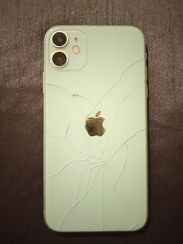 IPhone 11, 128 GB, Yaşıl, Qırıq lalafo.az -da IPhone 11, 128 GB, Yaşıl, Qırıq