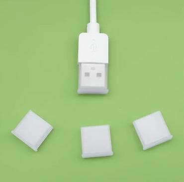 Mini HDMI üçün qoruyucu qapaqlar – şəffaf silikon Məhsul təsviri: - — 5
