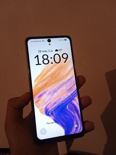 жёсткий диск для ноутбука: Samsung Galaxy A53 5G, 128 ГБ, цвет - Черный, Отпечаток пальца — 1