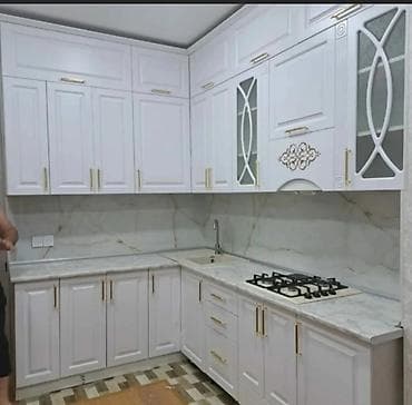 Tata: Sifarişlə mətbəx dəsti, Özü çəkən petlələr, MDF, Kredit yoxdur, Pulsuz çatdırılma, Rayonlara çatdırılma — 8