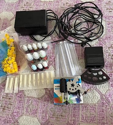 Tattoo aparatı satilir. 150manata almisam 2-3defe istifade etmisem