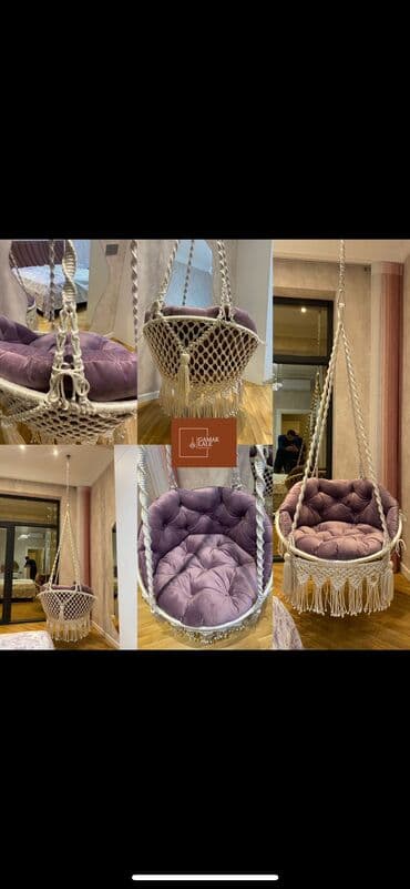 Bağ, çöl oturacaqları: Yeni, Oturacaq-yelləncək, Zontiksiz, Həsir toxunuşlu — 3