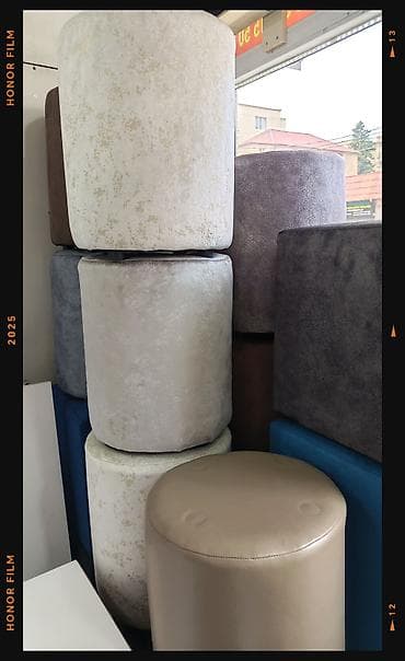 pufiklər: Yeni, Pufik oturacaq, Parça, Kredit yoxdur, Ödənişli çatdırılma — 4