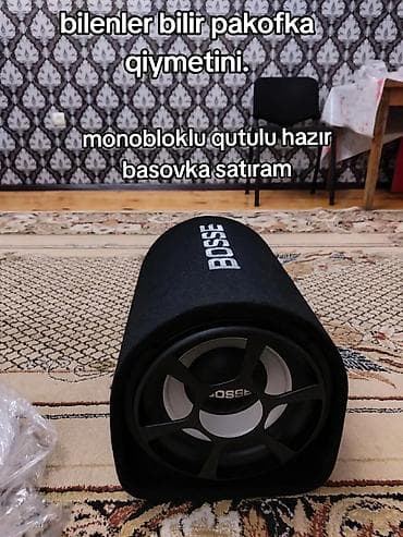 Monobloklu qutulu hazır basovka (avtomobil üçün) 🤚Təzə 320 manata