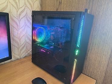 Masaüstü kompüterlər və iş stansiyaları: I5 3470 Rx 570 8gb ram monitor 22" Sistem Ideal veziyyetde Real — 2