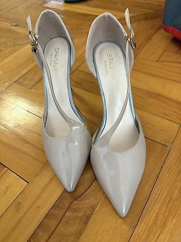 Qadın ayaqqabıları dəsti 1) Spagna Fashion açıq-bej rəngli laklı lalafo.az -da Qadın ayaqqabıları dəsti 1) Spagna Fashion açıq-bej rəngli laklı