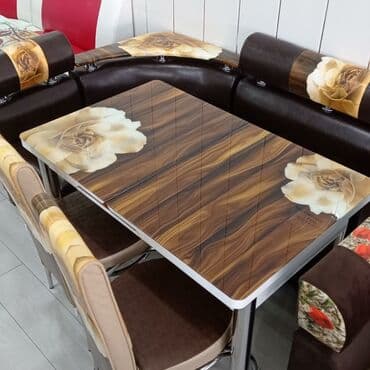 stol və stul dəstləri: 🇹🇷Türk istehsalı Möhtəşəm ✨✨ Kuxna üçün stol stul dəsti 2 stul 1 — 1