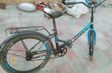 sumqayit velosiped satisi: STELS markalı qatlanan velosiped. Qara və mavi rənglərin — 3