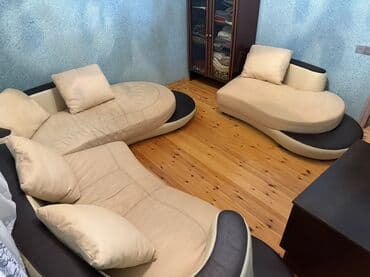 Künc divan, İşlənmiş, Açılmayan, Bazasız, Dəri, Ödənişli çatdırılma