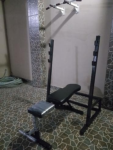 dirəklər: Çoxfunksiyalı ştanq skamyası və preacher curl (biceps üçün “Skott” — 5