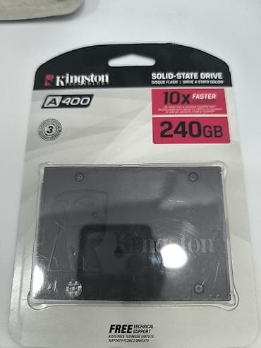hdd disk 500gb: Kingston A400 SSD – 240GB - Model: Kingston A400 (SA400S37/240G) - — 2