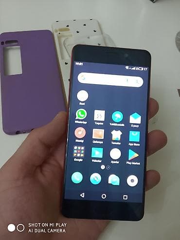 Meizu Pro 7 (qırmızı) – arxa əlavə ekranlı smartfon - Unikal ikili — 6