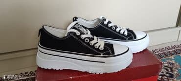 fitnes üçün qadın krosovkaları: Ölçü: 37, rəng - Qara, Yeni — 2