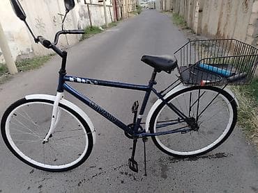Şəhər velosipedi 28", sürətlərin sayı: 1