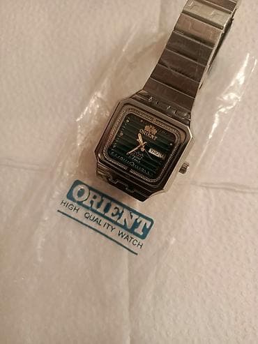 stolustu saat: Yeni, Qol saatı, Orient, rəng - Boz — 2