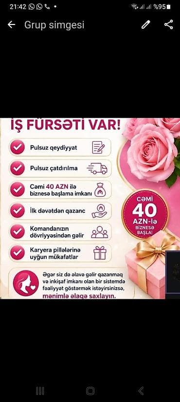 Biznes üçün avadanlıq: İş fürsəti – onlayn komanda işi və biznesə başlama paketi Təklifin — 2