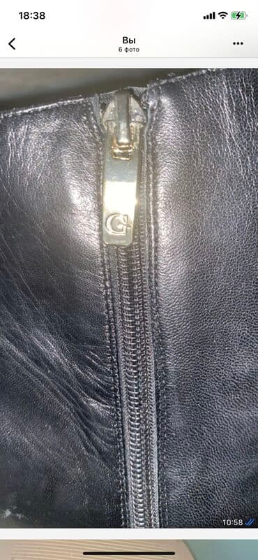 dəri qadın botilyonu: Guess, Ölçü: 40, rəng - Qara, Yeni — 4