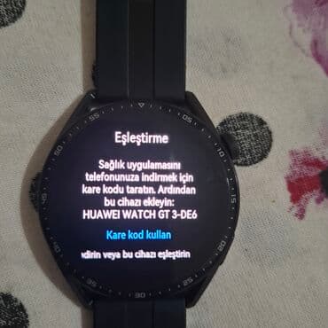 poljot saat: Smart saat, Huawei, Sensor ekran, rəng - Qara — 5