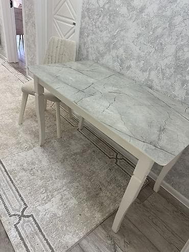 trap hamam: Mətbəx üçün, Açılmayan, Dördbucaq masa, 4 stul — 2
