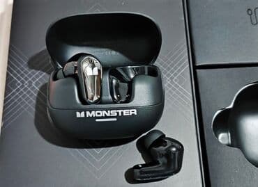 monster notebook qiyməti: Новый Беспроводные (Bluetooth) Наушники, Monster, цвет - Черный — 4