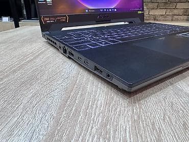 gaming notbuk: İşlənmiş ASUS TUF Gaming, 15.6 ", AMD Ryzen 7, 512 GB, Ünvandan götürmə, Ödənişli çatdırılma, Rayonlara çatdırılma — 9
