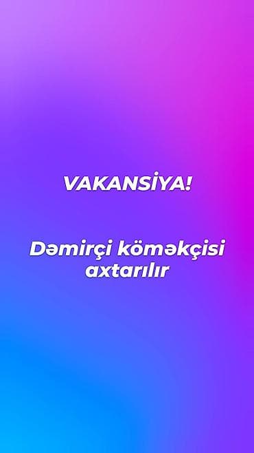 sumqayitda asbaz isi: Usta köməkçisi, 2 yaş, Natamam iş günü — 1