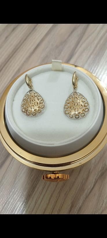 muncuqdan canta: Sırğa, Sarı qızıl — 1