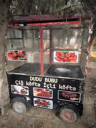 food truck: Satılır: küçə ticarəti üçün “DUDU BUBU” mobil köşk – çiy köftə və içli — 3