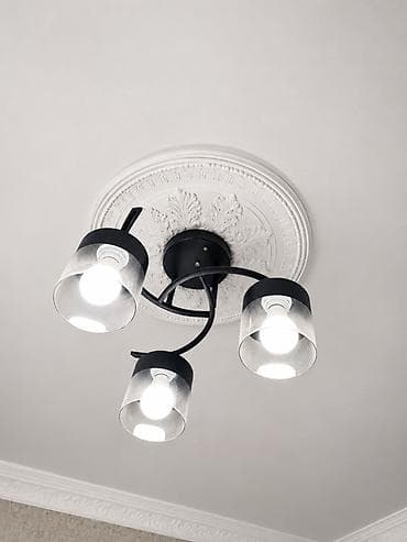 lan: Çılçıraq, 3 lampa, Metal — 1