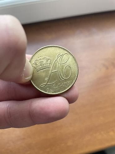 Velosiped ehtiyyat hissələri: Xüsusi xatirə medalı/jetonu – “AC” monoqramlı, 2 Juillet 2011 tarixli — 1