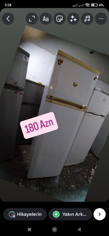 Nehrə aparatları: 2 qapılı Nord Soyuducu Satılır, rəng - Ağ — 1