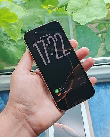 IPhone 16 Pro, 128 GB, Natural Titanium, Simsiz şarj, Face ID