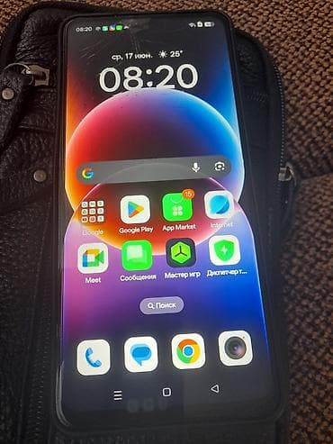 Техника и электроника: Oppo A60, 256 ГБ, цвет - Голубой, Сенсорный — 1