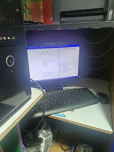 ventilatör: BARTER YOXDU. SON QİYMƏTDİ DDR4 Sistemdi. MANİTOR: Phlips 20 düym — 2