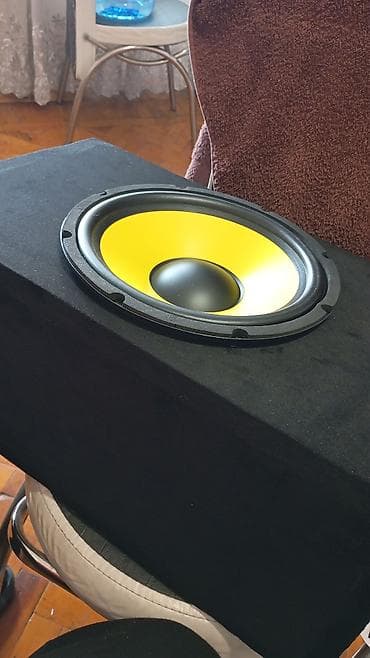 deri çanta: Avtomobil üçün passiv subwoofer 20-30vat - Korpus: qara akustik parça — 6